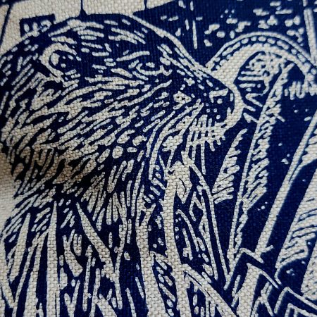 Hand Screen-Printed Cushions-Original Linocut Design - Image 6