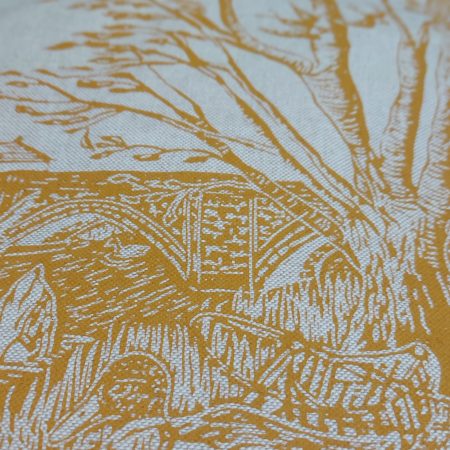 Hand Screen-Printed Cushions-Original Linocut Design - Image 5
